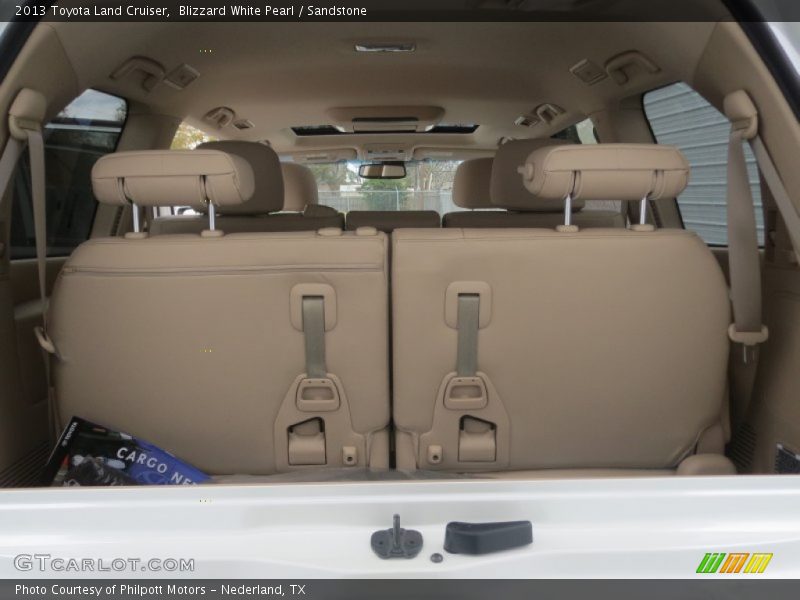 Blizzard White Pearl / Sandstone 2013 Toyota Land Cruiser