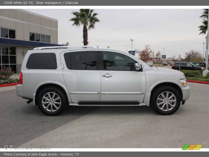 Silver Indulgence / Charcoal 2008 Infiniti QX 56