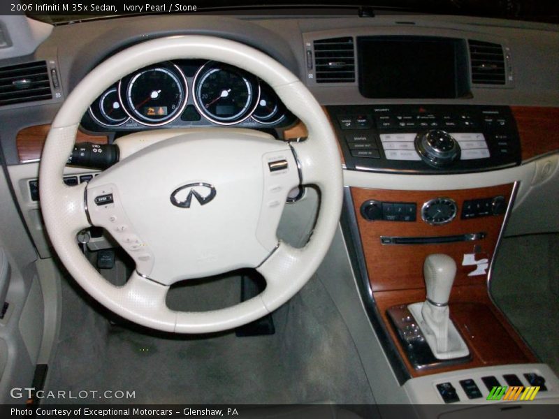 Ivory Pearl / Stone 2006 Infiniti M 35x Sedan