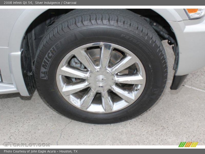 Silver Indulgence / Charcoal 2008 Infiniti QX 56