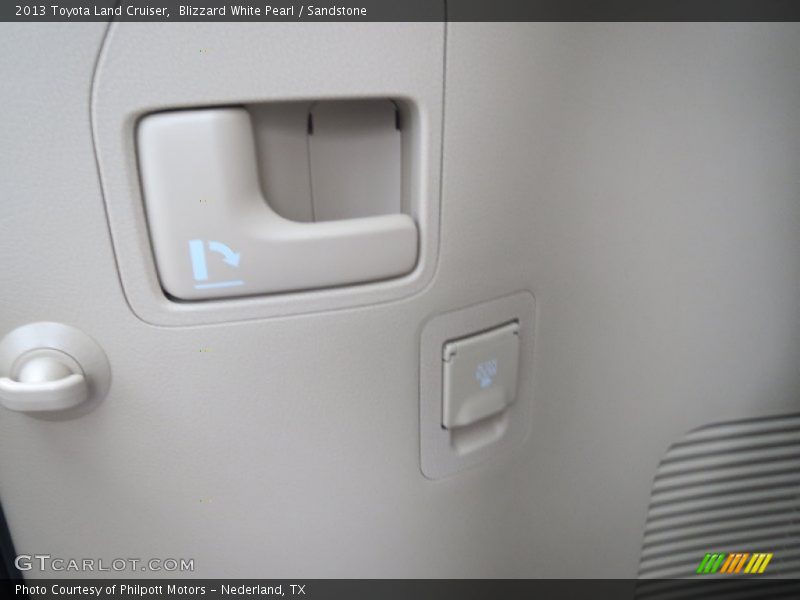 Blizzard White Pearl / Sandstone 2013 Toyota Land Cruiser