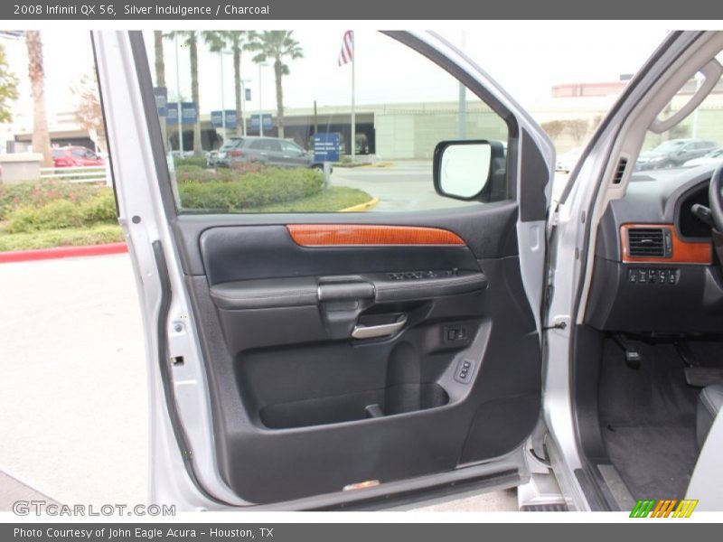 Silver Indulgence / Charcoal 2008 Infiniti QX 56