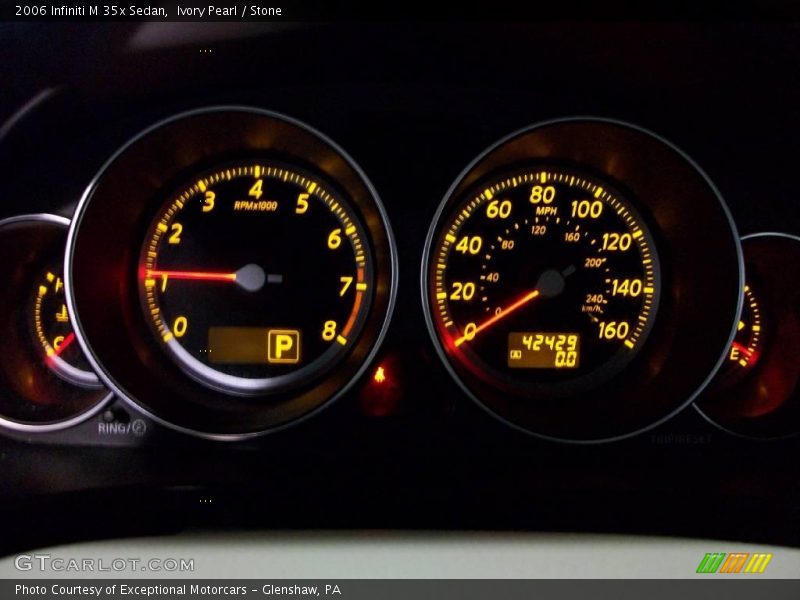 Ivory Pearl / Stone 2006 Infiniti M 35x Sedan