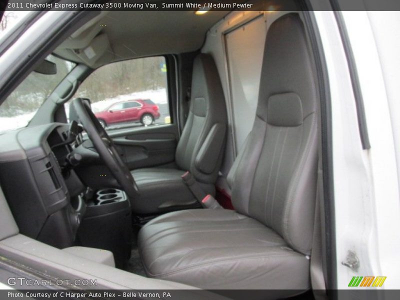 Front Seat of 2011 Express Cutaway 3500 Moving Van