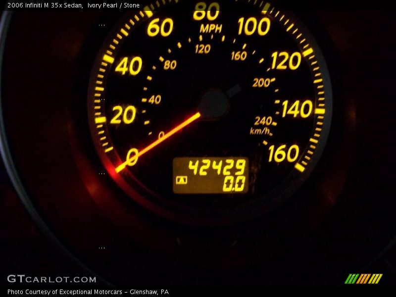 Ivory Pearl / Stone 2006 Infiniti M 35x Sedan