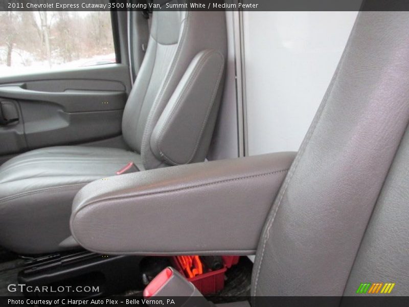 Summit White / Medium Pewter 2011 Chevrolet Express Cutaway 3500 Moving Van
