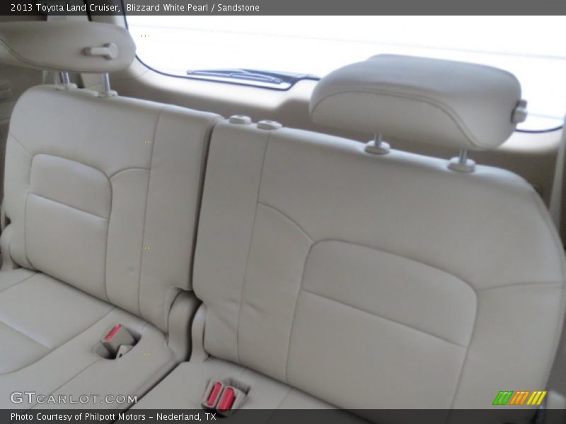 Blizzard White Pearl / Sandstone 2013 Toyota Land Cruiser