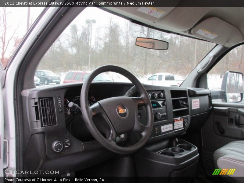 Dashboard of 2011 Express Cutaway 3500 Moving Van