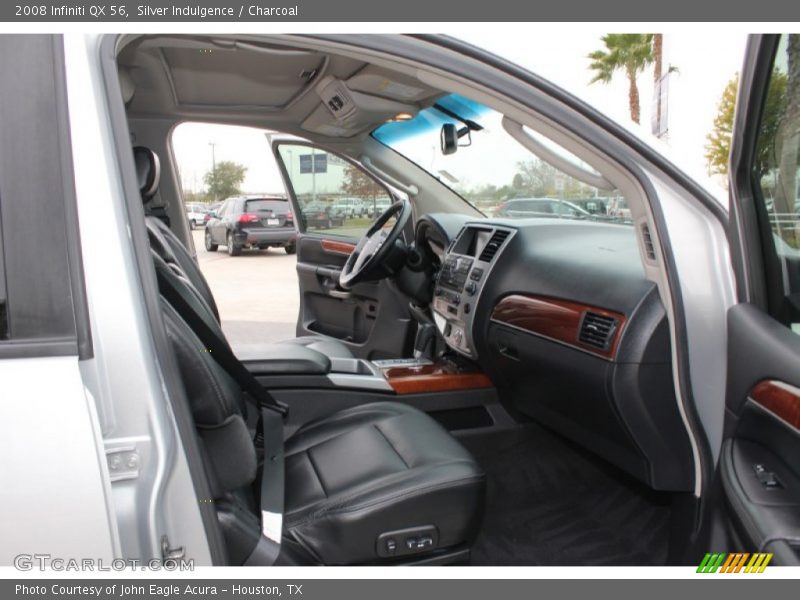 Silver Indulgence / Charcoal 2008 Infiniti QX 56