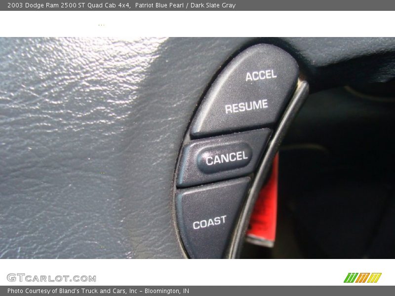 Patriot Blue Pearl / Dark Slate Gray 2003 Dodge Ram 2500 ST Quad Cab 4x4