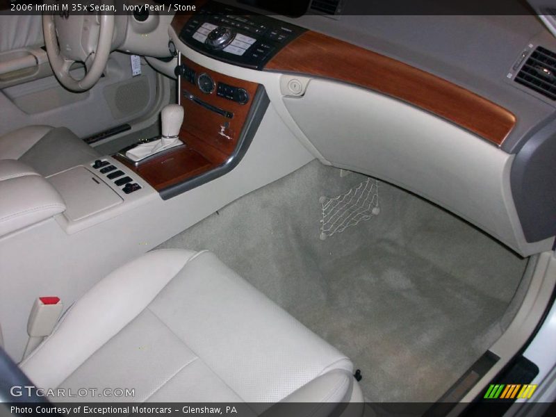Ivory Pearl / Stone 2006 Infiniti M 35x Sedan