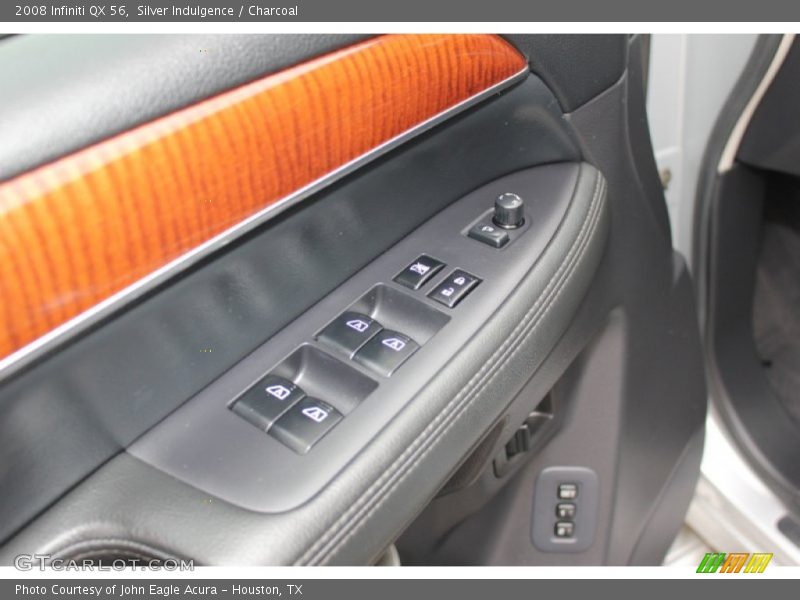 Silver Indulgence / Charcoal 2008 Infiniti QX 56