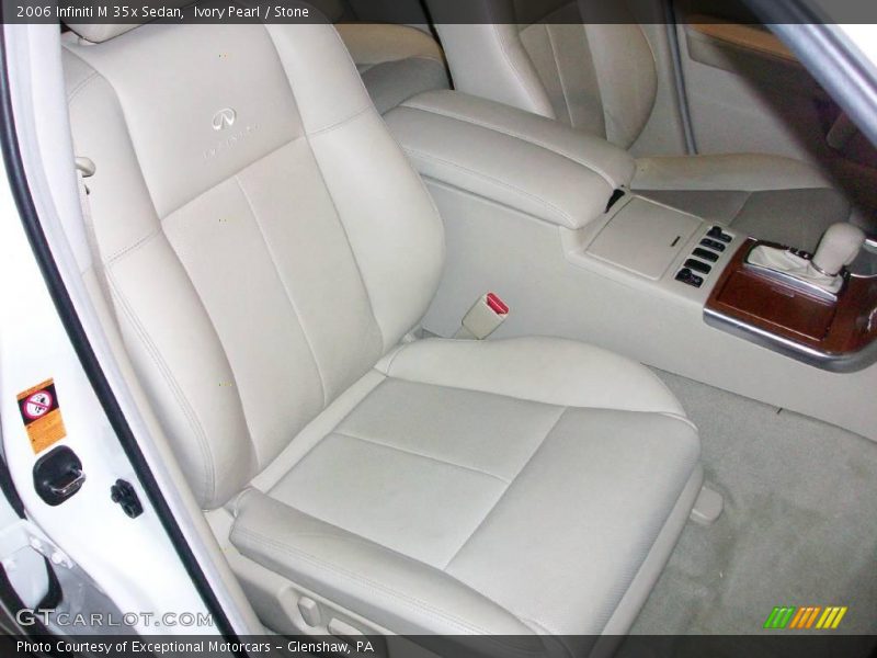 Ivory Pearl / Stone 2006 Infiniti M 35x Sedan