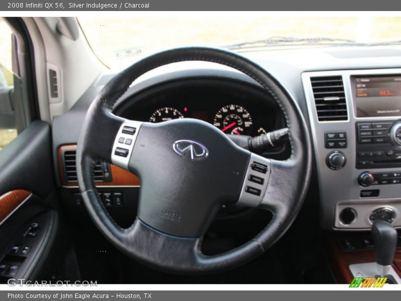 Silver Indulgence / Charcoal 2008 Infiniti QX 56