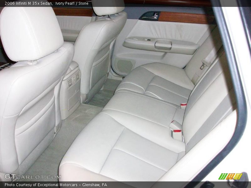 Ivory Pearl / Stone 2006 Infiniti M 35x Sedan