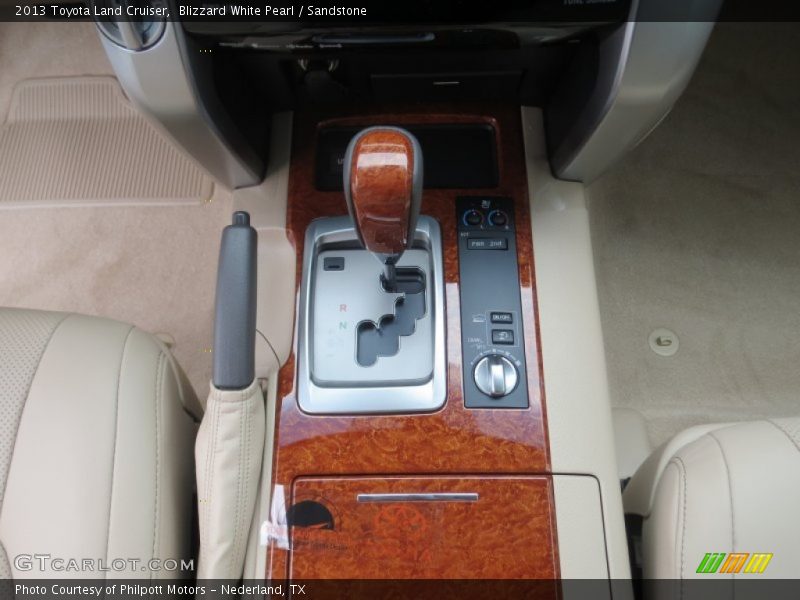 Blizzard White Pearl / Sandstone 2013 Toyota Land Cruiser