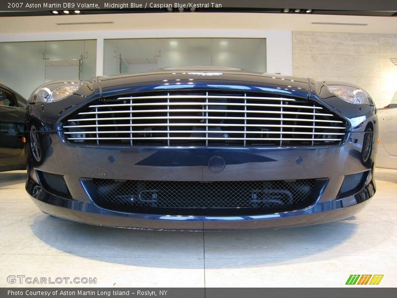 Midnight Blue / Caspian Blue/Kestral Tan 2007 Aston Martin DB9 Volante