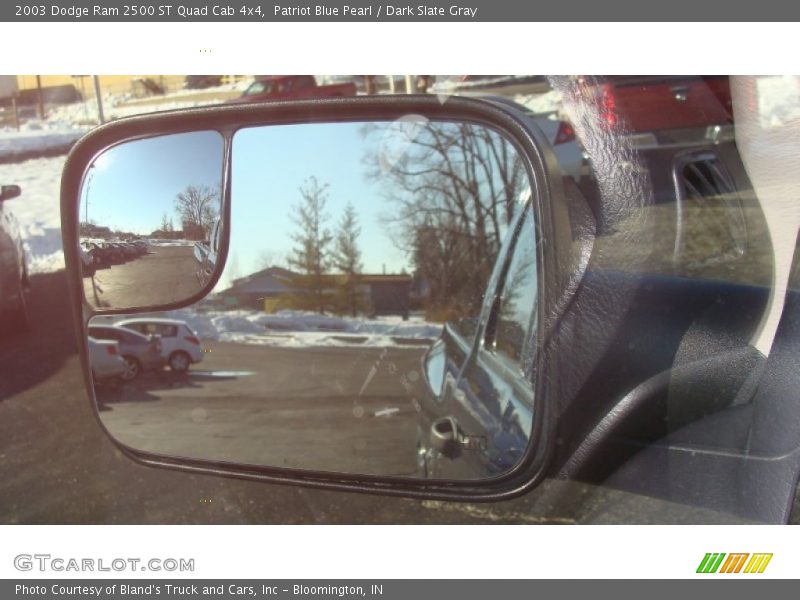 Patriot Blue Pearl / Dark Slate Gray 2003 Dodge Ram 2500 ST Quad Cab 4x4