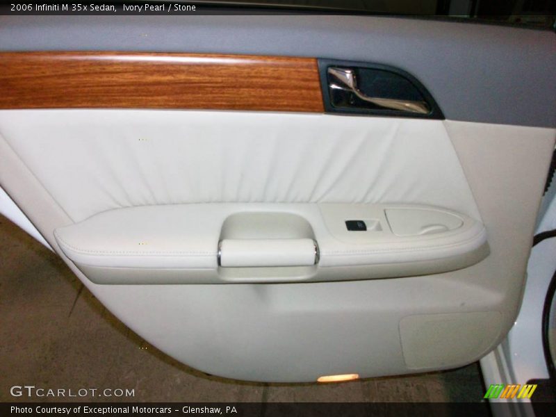 Ivory Pearl / Stone 2006 Infiniti M 35x Sedan