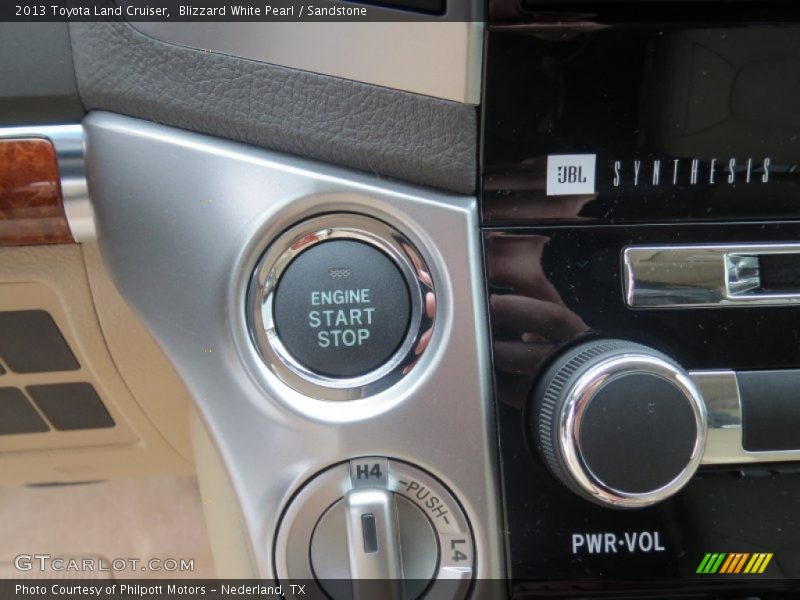 Blizzard White Pearl / Sandstone 2013 Toyota Land Cruiser