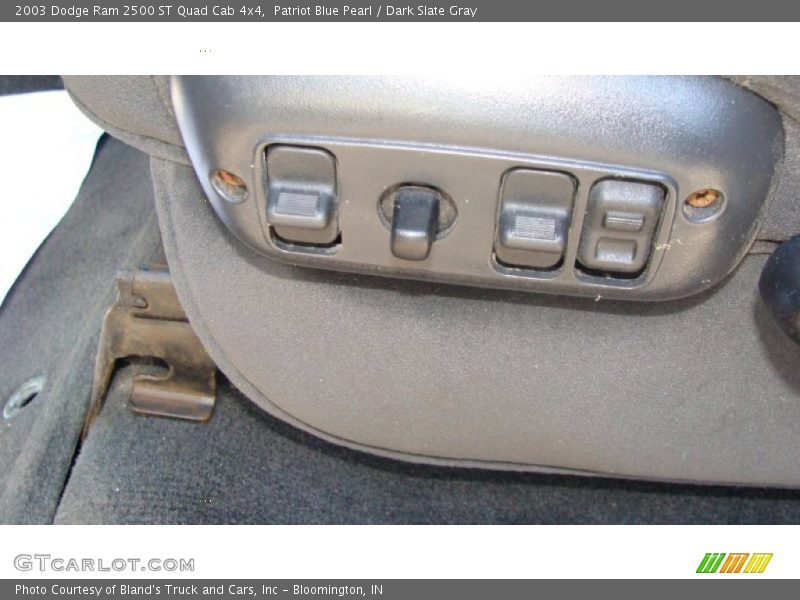 Patriot Blue Pearl / Dark Slate Gray 2003 Dodge Ram 2500 ST Quad Cab 4x4