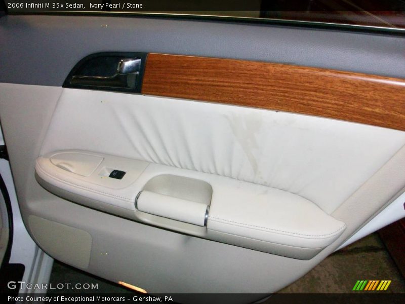 Ivory Pearl / Stone 2006 Infiniti M 35x Sedan