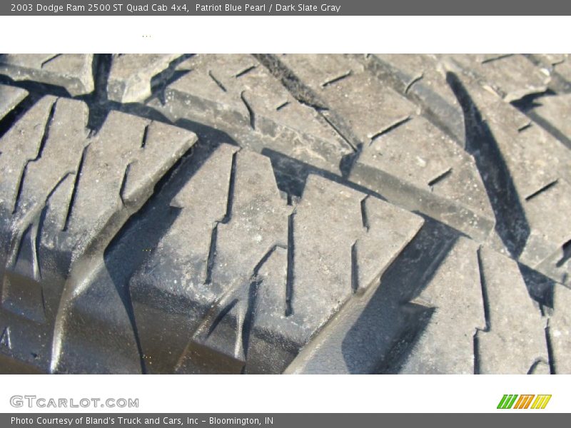 Patriot Blue Pearl / Dark Slate Gray 2003 Dodge Ram 2500 ST Quad Cab 4x4