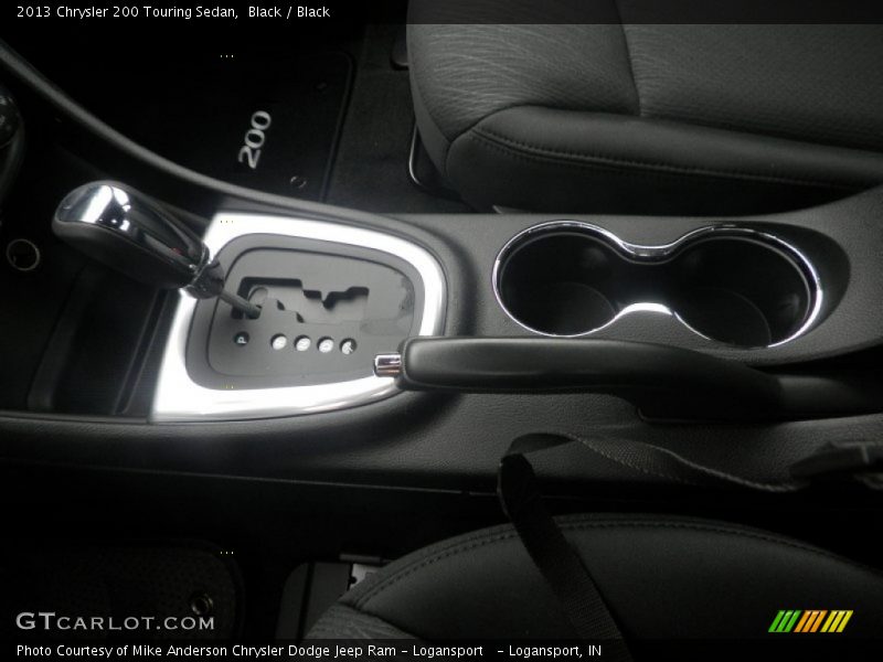 Black / Black 2013 Chrysler 200 Touring Sedan