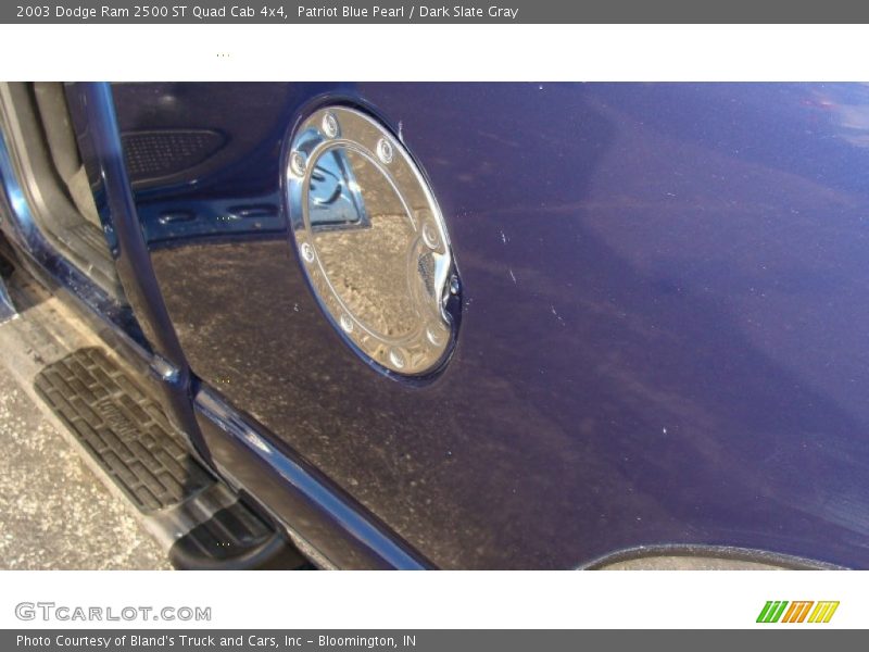 Patriot Blue Pearl / Dark Slate Gray 2003 Dodge Ram 2500 ST Quad Cab 4x4