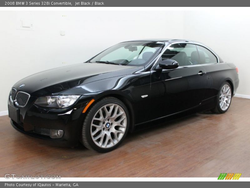 Jet Black / Black 2008 BMW 3 Series 328i Convertible
