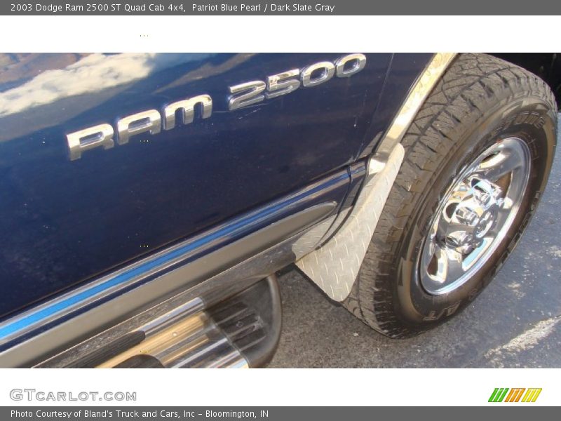 Patriot Blue Pearl / Dark Slate Gray 2003 Dodge Ram 2500 ST Quad Cab 4x4