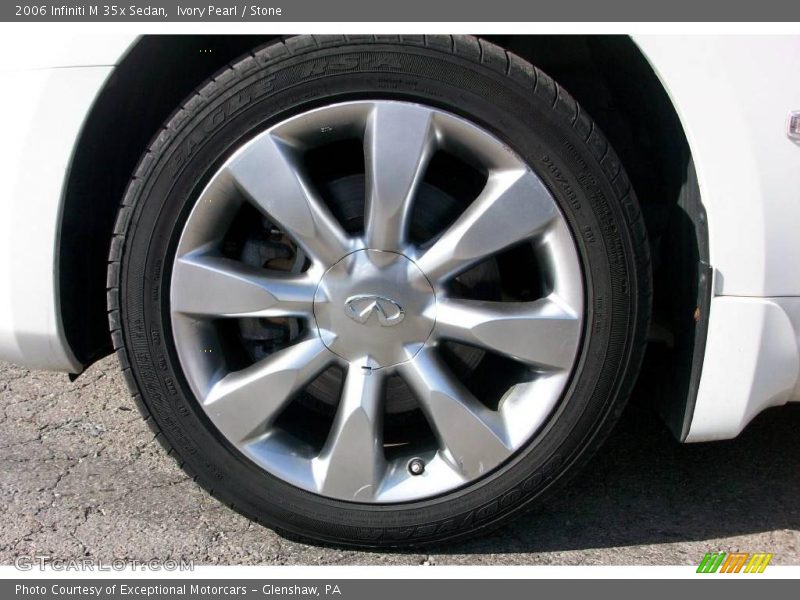 Ivory Pearl / Stone 2006 Infiniti M 35x Sedan