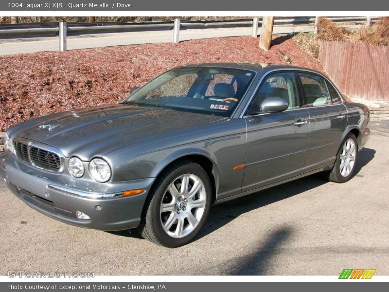 Quartz Metallic / Dove 2004 Jaguar XJ XJ8