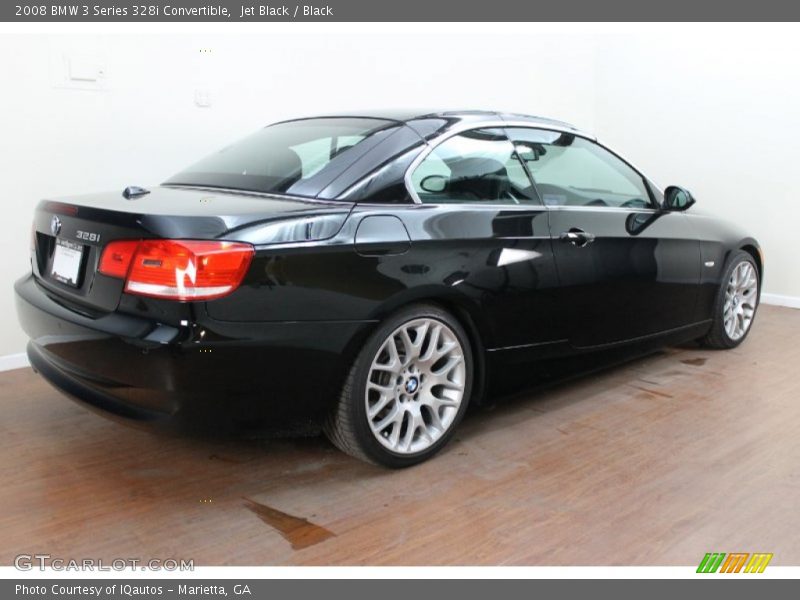 Jet Black / Black 2008 BMW 3 Series 328i Convertible