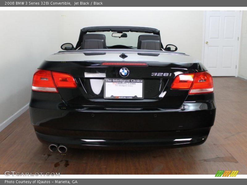 Jet Black / Black 2008 BMW 3 Series 328i Convertible