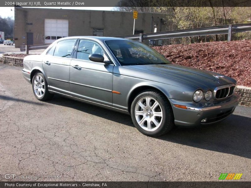 Quartz Metallic / Dove 2004 Jaguar XJ XJ8
