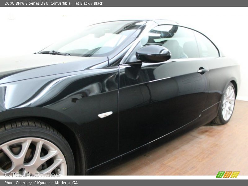 Jet Black / Black 2008 BMW 3 Series 328i Convertible