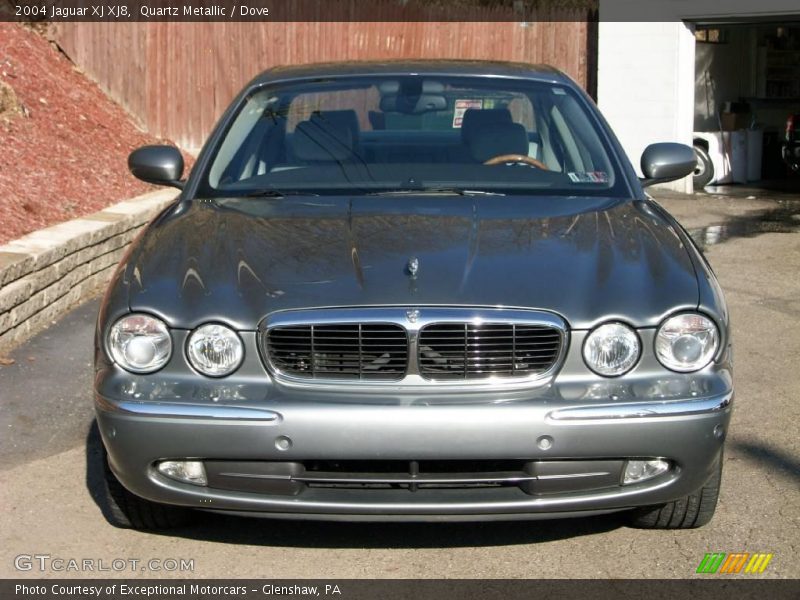 Quartz Metallic / Dove 2004 Jaguar XJ XJ8