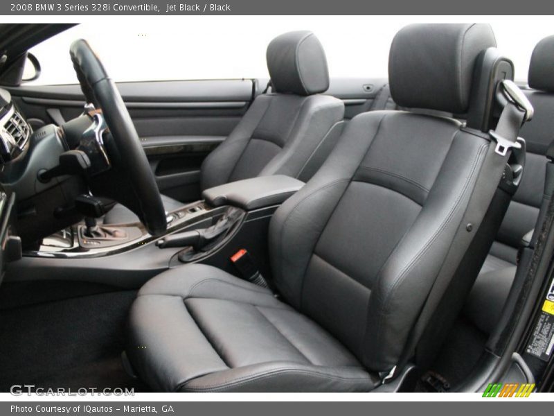 Front Seat of 2008 3 Series 328i Convertible