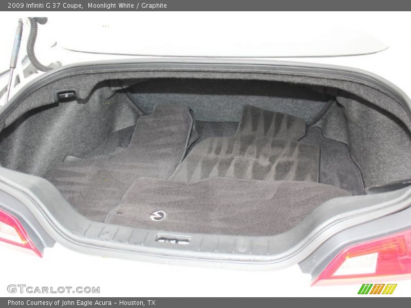 Moonlight White / Graphite 2009 Infiniti G 37 Coupe