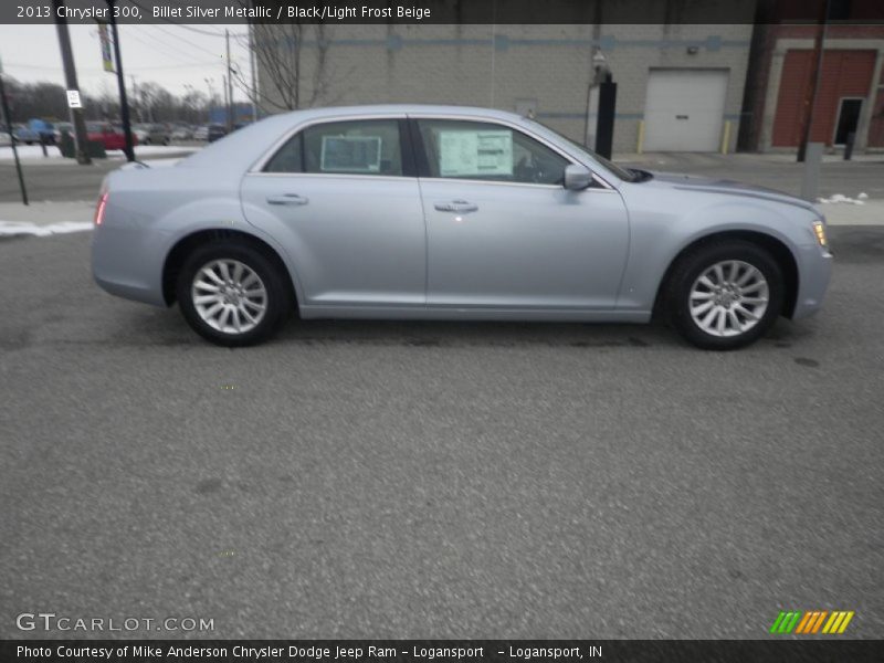 Billet Silver Metallic / Black/Light Frost Beige 2013 Chrysler 300