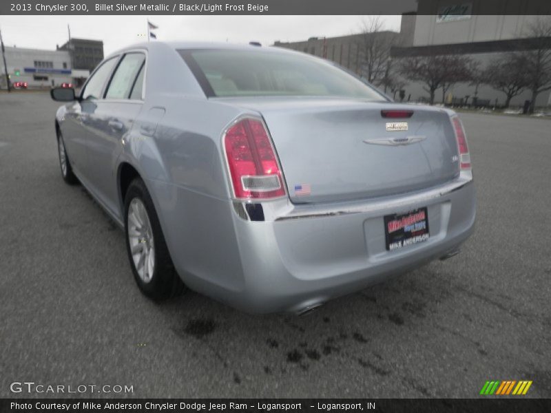 Billet Silver Metallic / Black/Light Frost Beige 2013 Chrysler 300