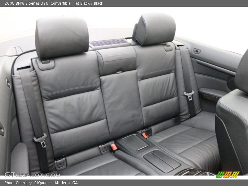 Jet Black / Black 2008 BMW 3 Series 328i Convertible