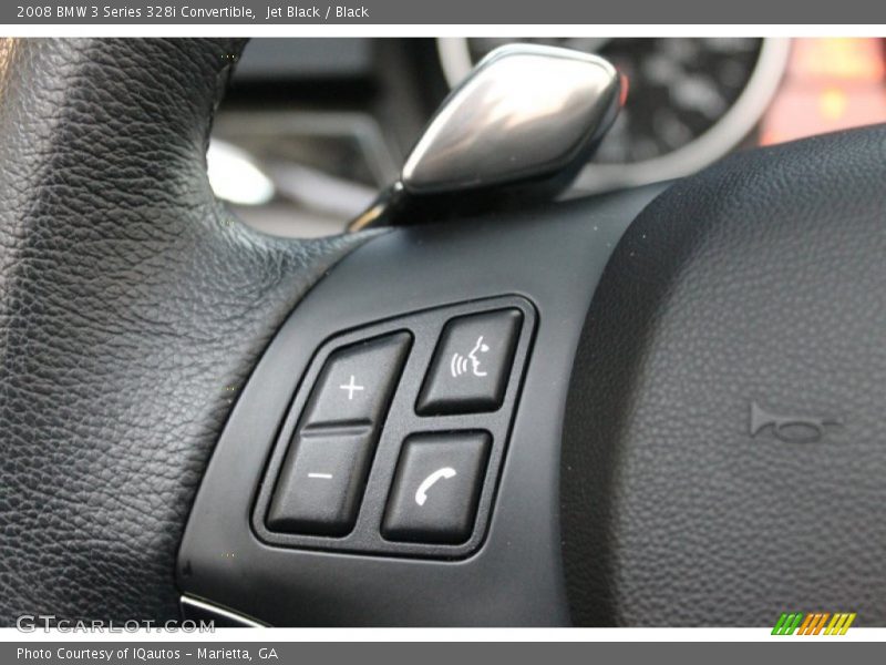 Controls of 2008 3 Series 328i Convertible