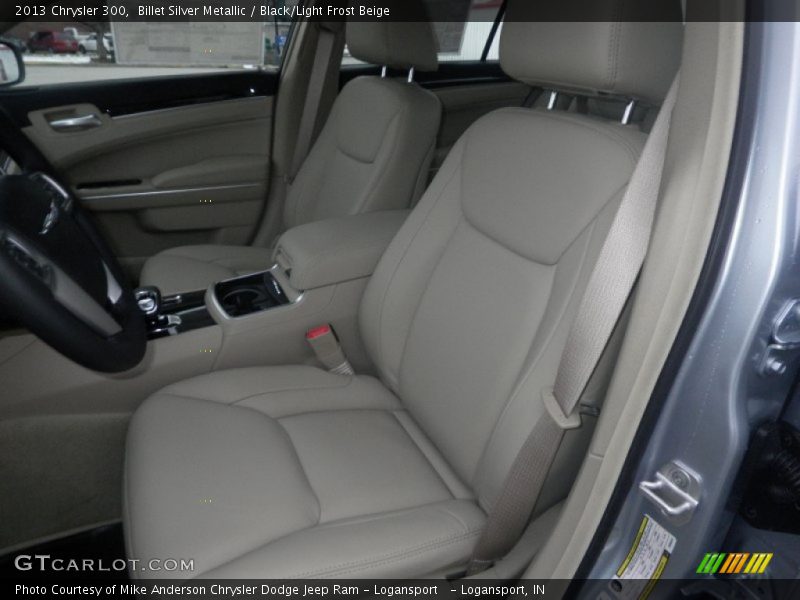 Billet Silver Metallic / Black/Light Frost Beige 2013 Chrysler 300