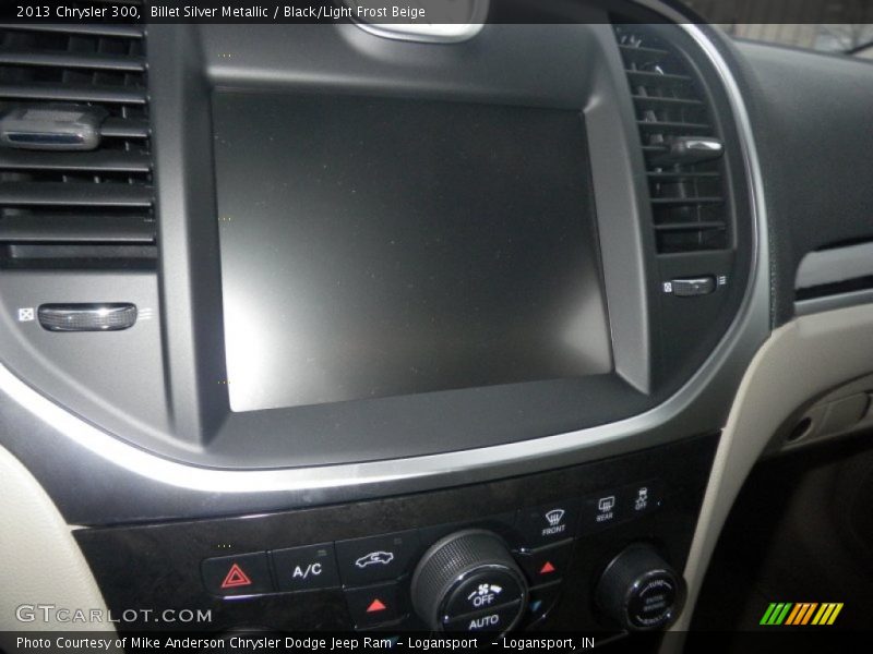 Billet Silver Metallic / Black/Light Frost Beige 2013 Chrysler 300