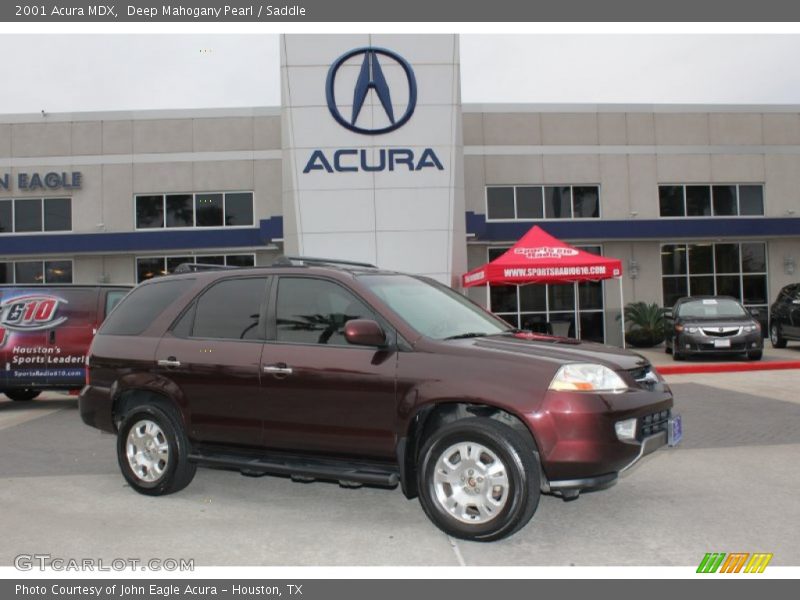 Deep Mahogany Pearl / Saddle 2001 Acura MDX