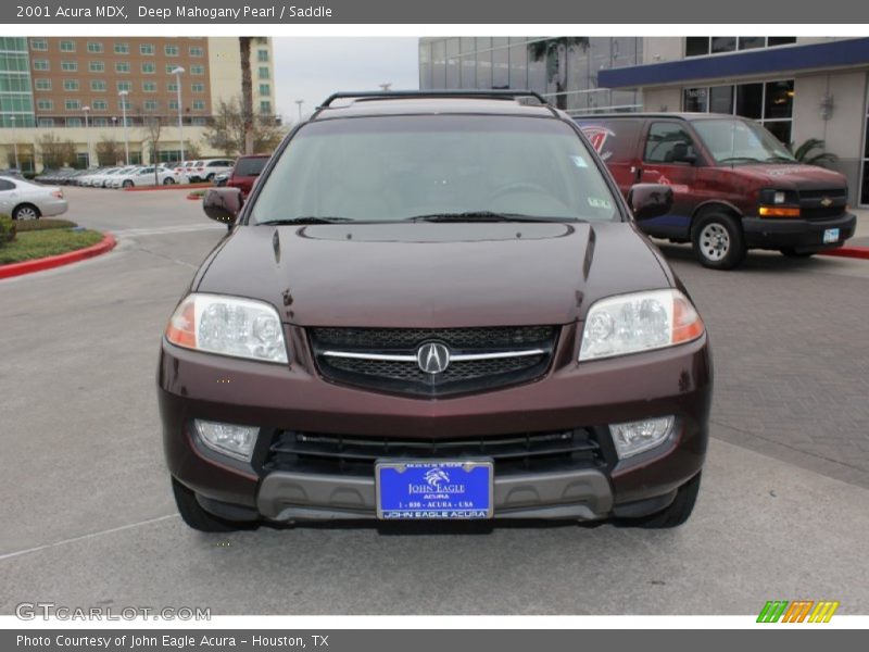 Deep Mahogany Pearl / Saddle 2001 Acura MDX