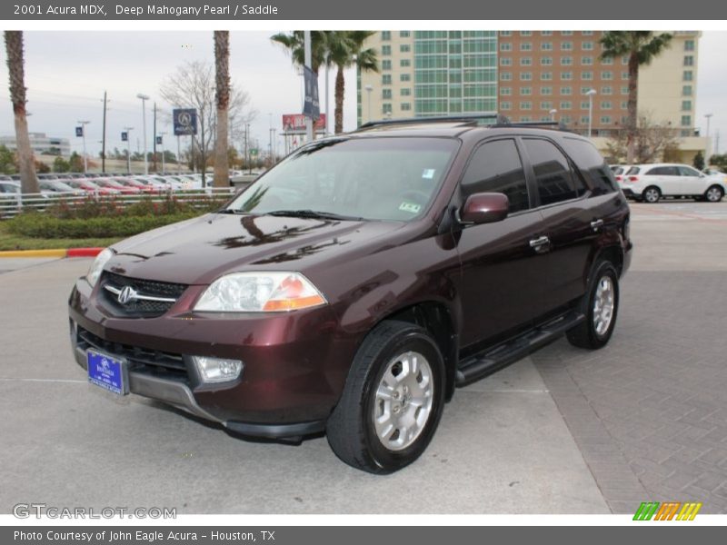 Deep Mahogany Pearl / Saddle 2001 Acura MDX