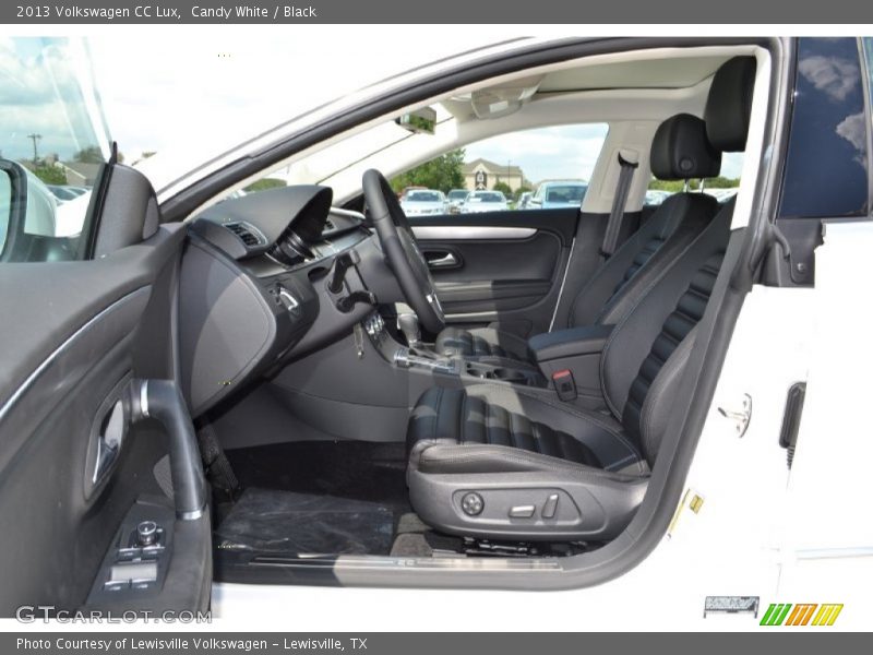 Candy White / Black 2013 Volkswagen CC Lux